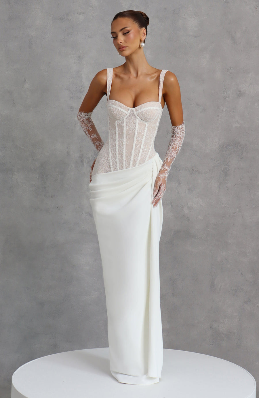 Viola Maxi Dress - Ivory