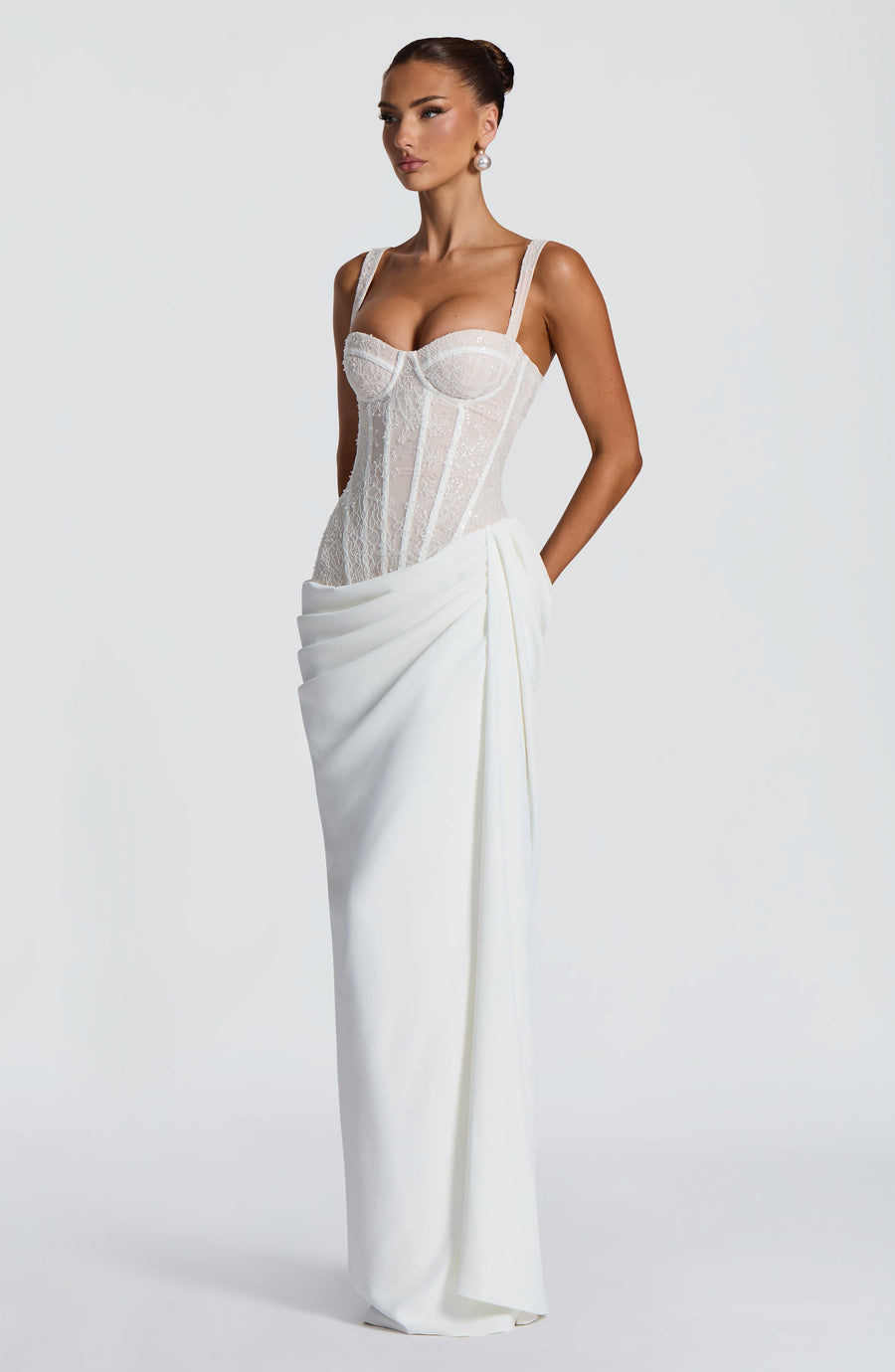 Viola Maxi Dress - Ivory