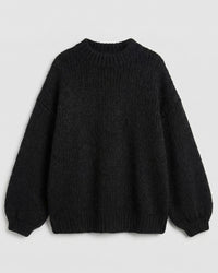 Seren Sweater with Oversized in Black