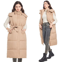 Seren Vest with Belted and Hood