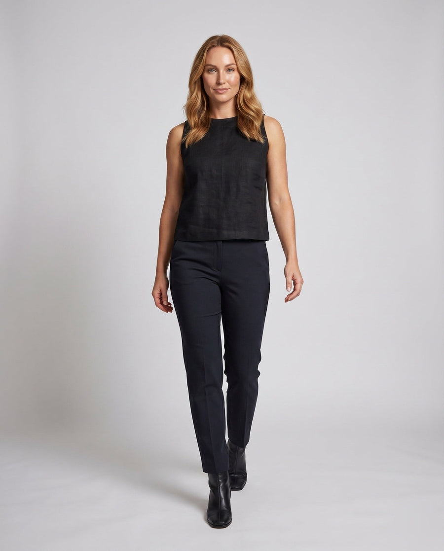 Serena Casual Linen Top