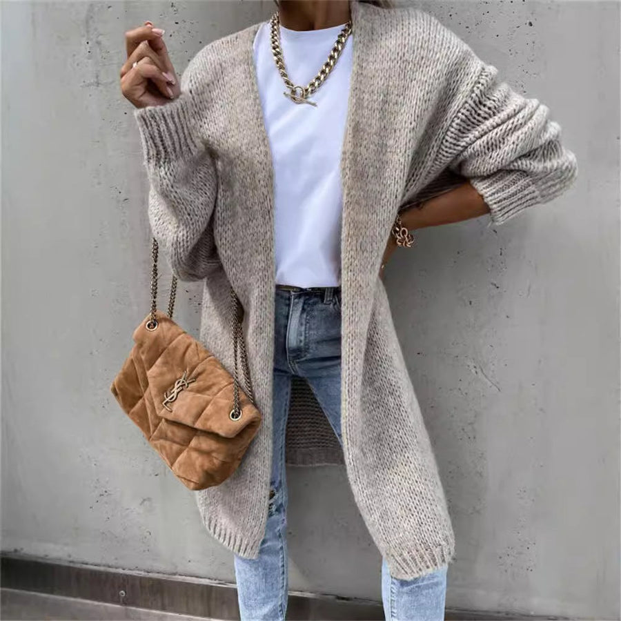 Serena Knit Coat with Pockets