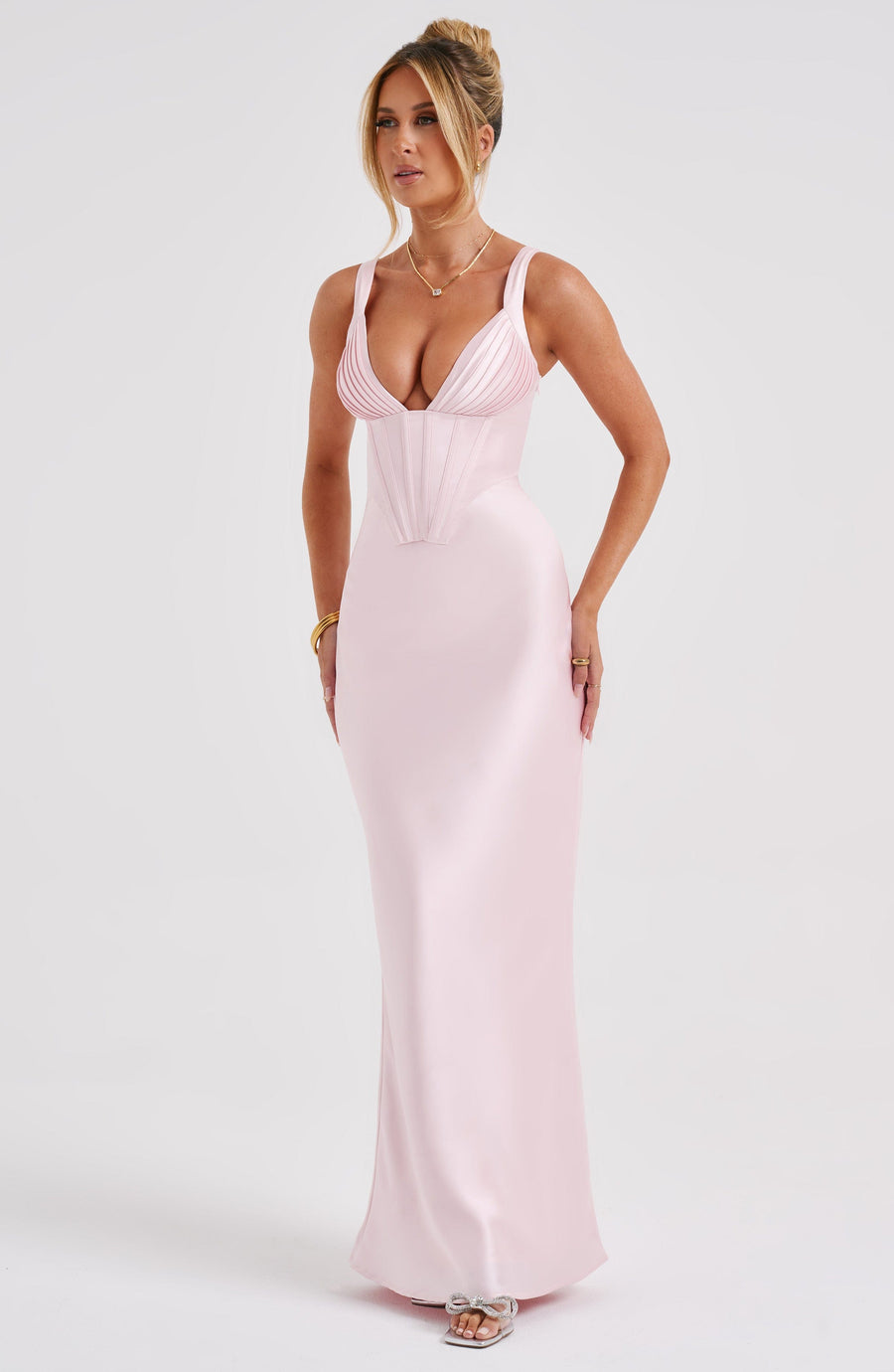 Joan Maxi Dress – Blush