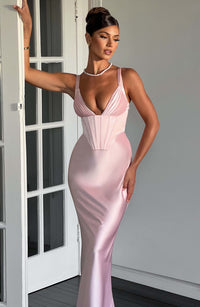 Joan Maxi Dress – Blush