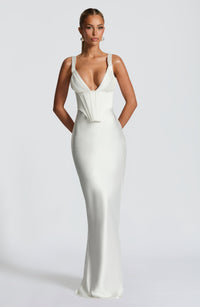 Joan Maxi Dress – Ivory