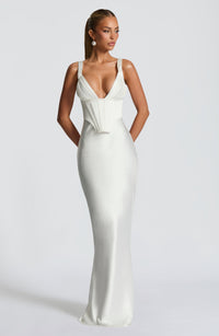 Joan Maxi Dress – Ivory