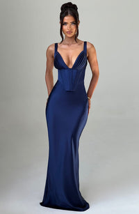 Joan Maxi Dress – Navy