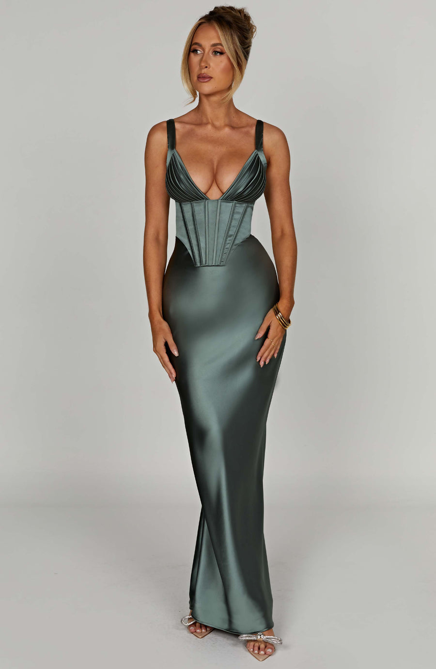 Joan Maxi Dress – Sage