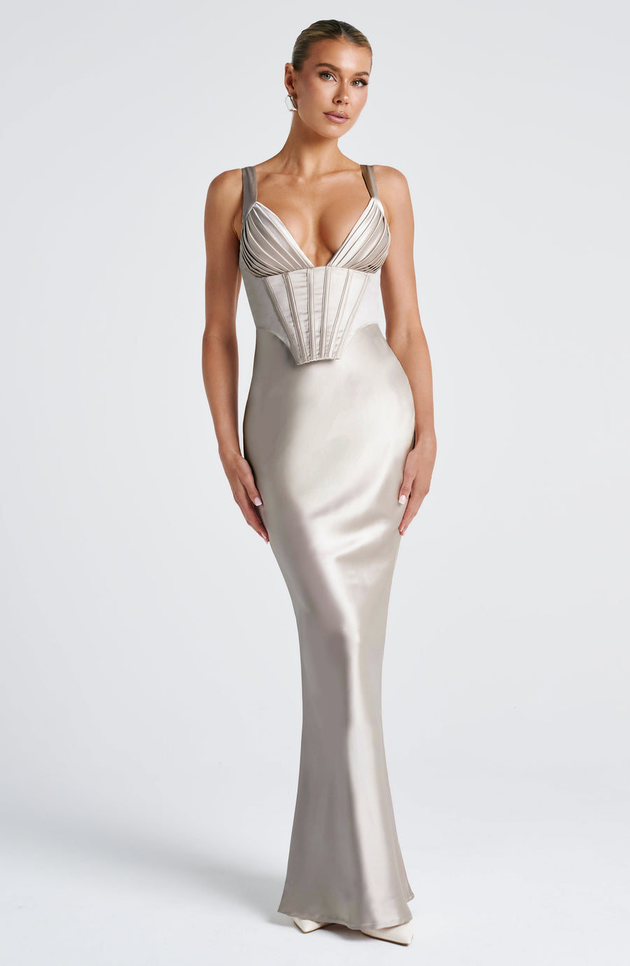 Joan Maxi Dress – Shell