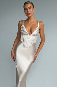 Joan Maxi Dress – Shell