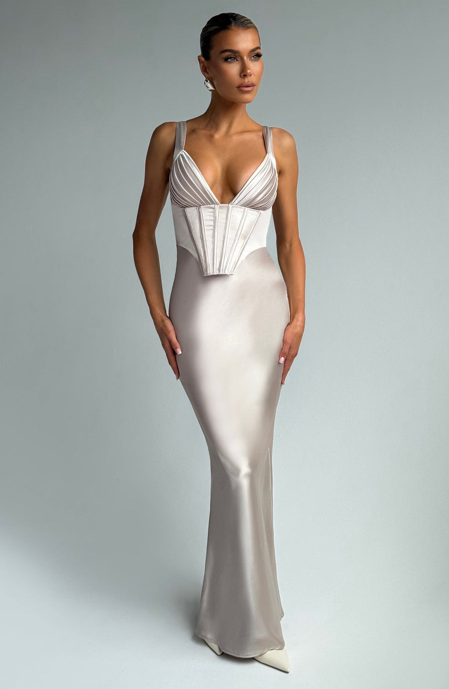 Joan Maxi Dress – Shell