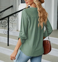 Shanice™ Chic and Comfortable Blouse in White