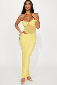 Shannon | Maxi Dress in Yellow