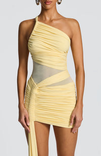 Rowan Mini Dress – Lemon