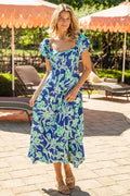 Capri Floral Maxi Dress