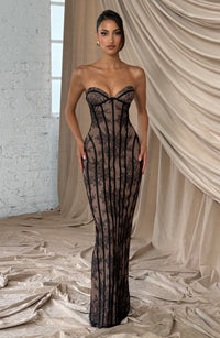 Loretta Maxi Dress – Black