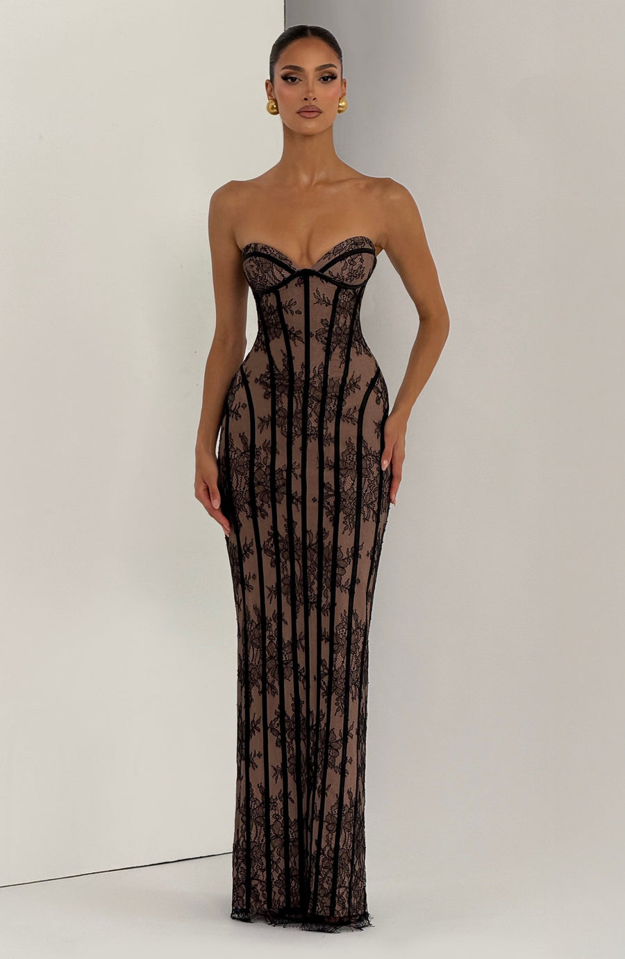 Loretta Maxi Dress – Black