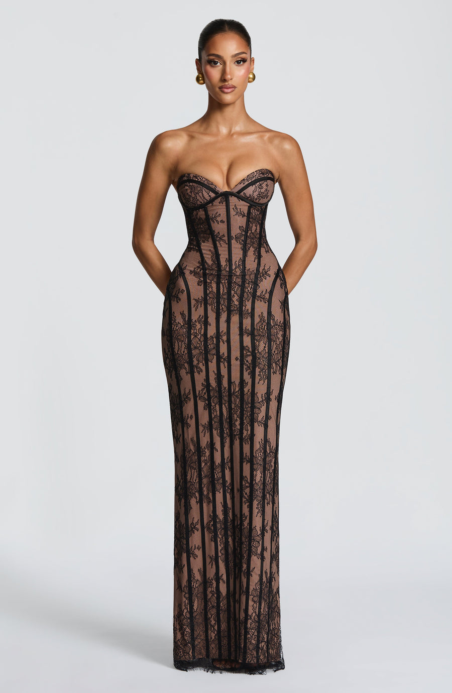 Loretta Maxi Dress – Black