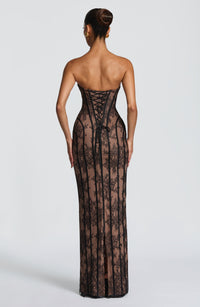 Loretta Maxi Dress – Black