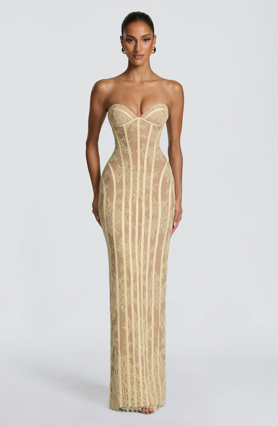 Loretta Maxi Dress – Lemon