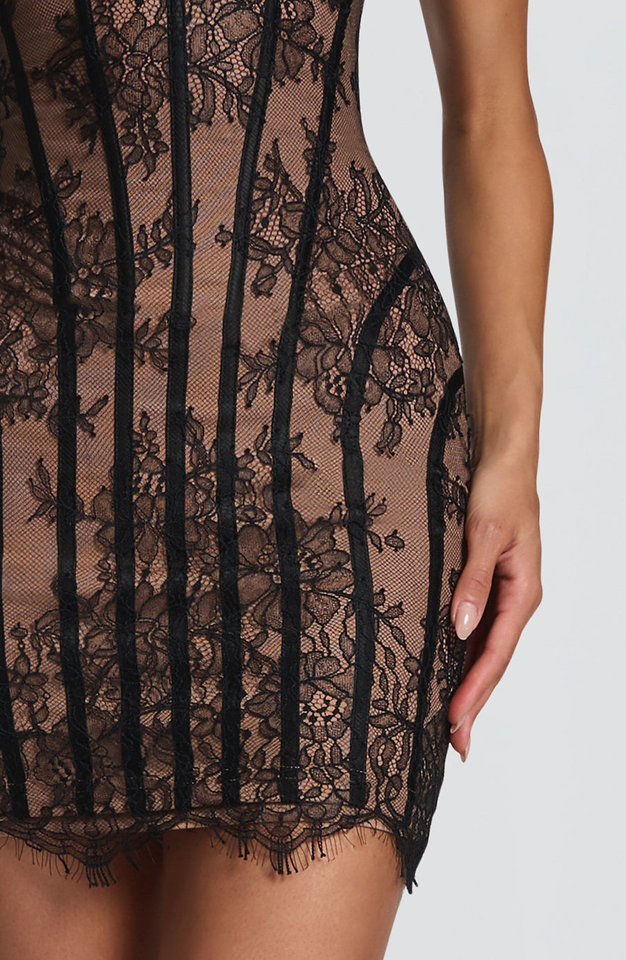 Loretta Mini Dress – Black