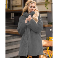 Sibylle Coat in Dark Grey