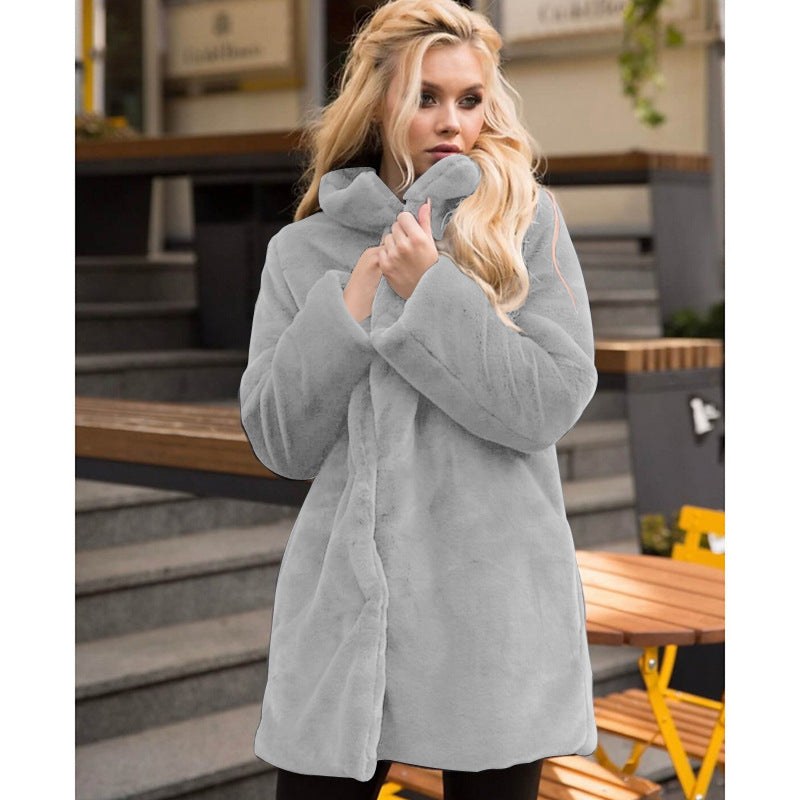 Sibylle Coat in Light Grey