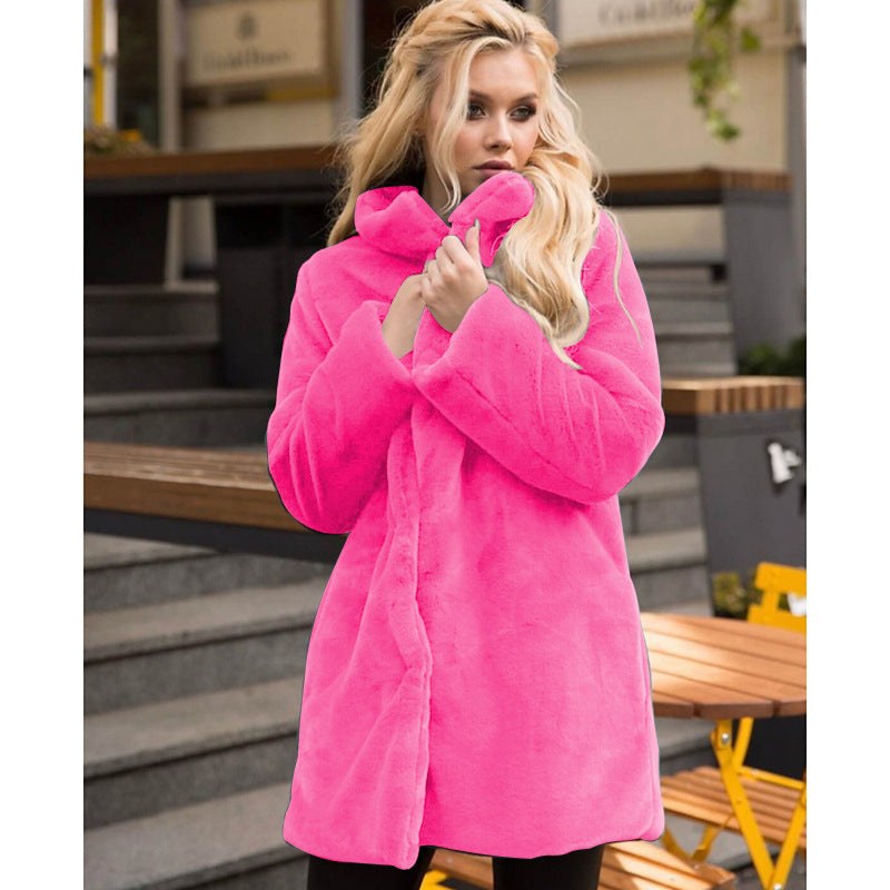 Sibylle Coat in Magenta