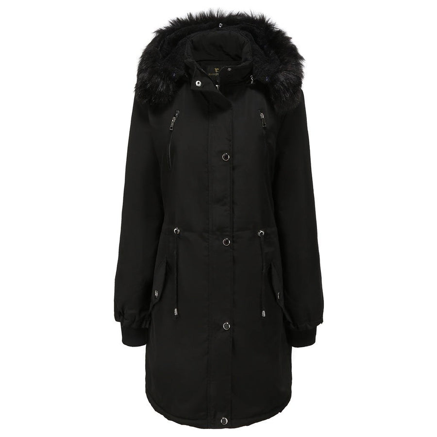 Sibylle Jacket with Hood in Black