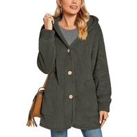 Sibylle Vest with Hood in Grey