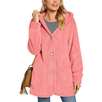 Sibylle Vest with Hood in Pink