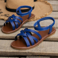 Sicily Orthopedic Spring Sandals in Blue