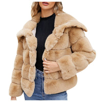 Sidonie Jacket with Hood in Beige