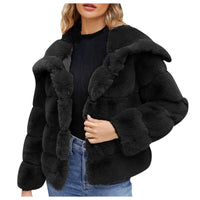 Sidonie Jacket with Hood in Black