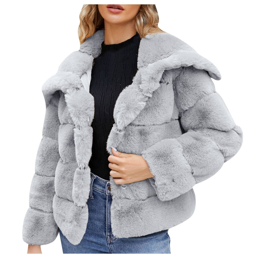 Sidonie Jacket with Hood in Grey