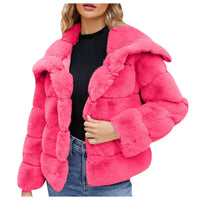 Sidonie Jacket with Hood in Magenta