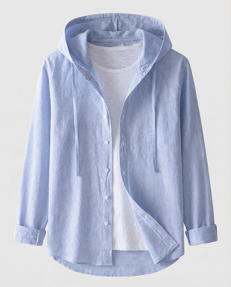 Sidonie Lightweight Blouse in Light Blue
