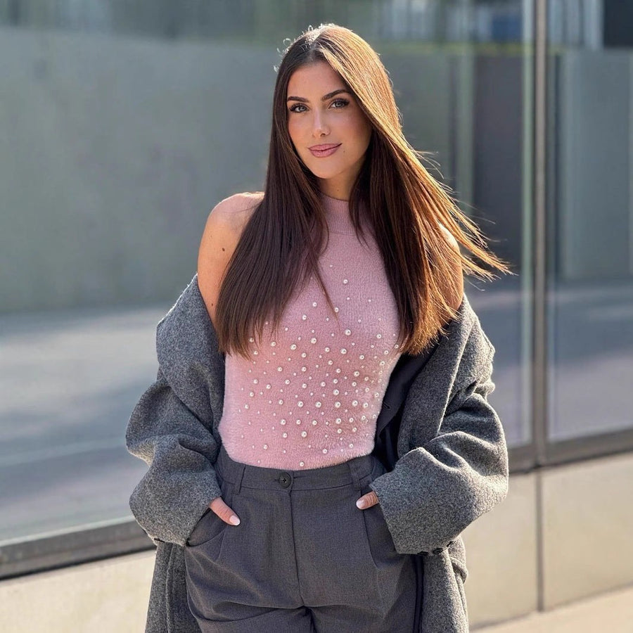 Sidonie Top with Sleeveless
