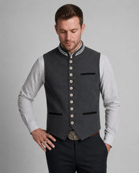 Siem Elegant Vest in Grey