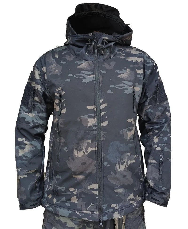 Siem Jacket in Schwarzes Camouflage