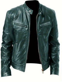 Siem Jacket with Pockets in Dark Green