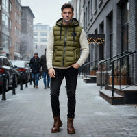 Siem Warm Vest in Army Green