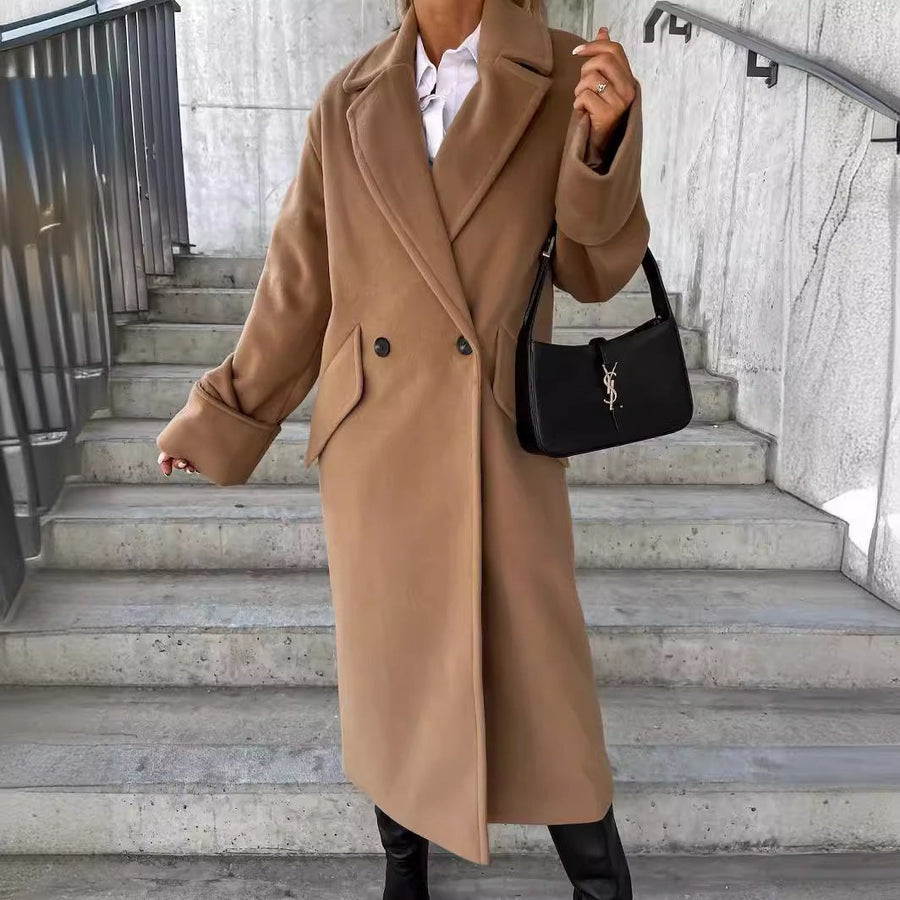 Sienna Elegant Coat with Oversized