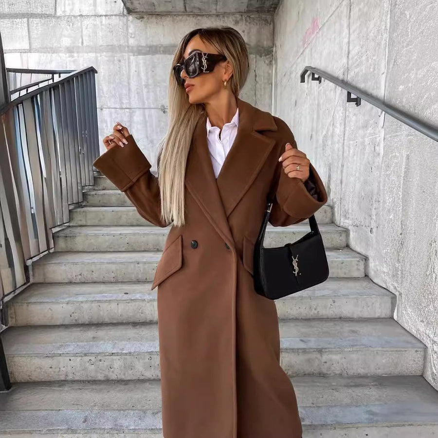 Sienna Elegant Coat with Oversized