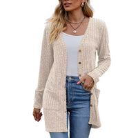 Sienna Knit Cardigan in Apricot