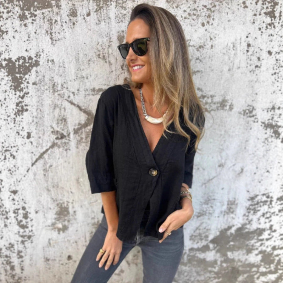 Sienna Lightweight Linen Blazer