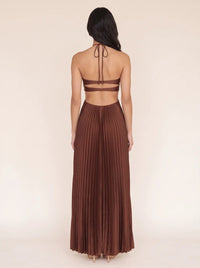 Sienna Cocoa Satin achterkant