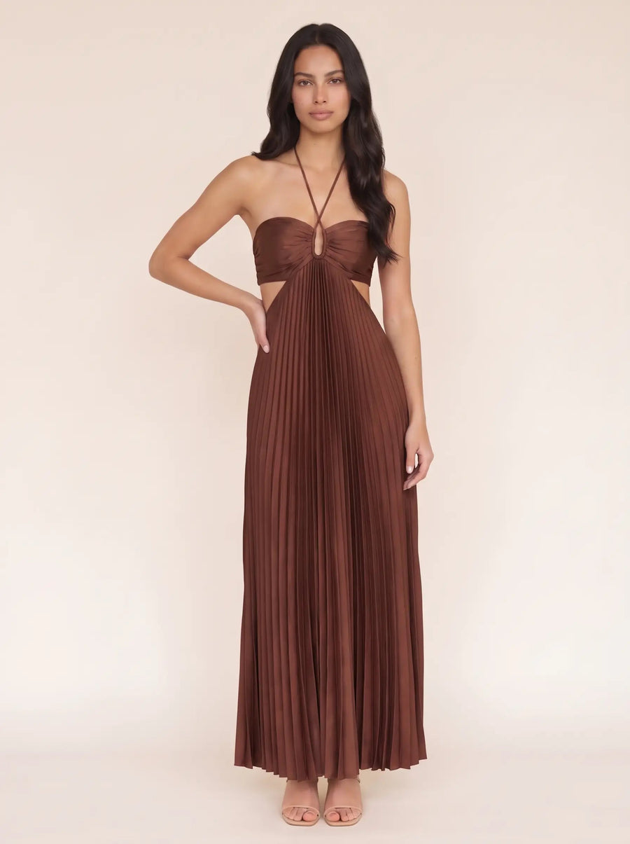 Sienna Cocoa Satin editorial