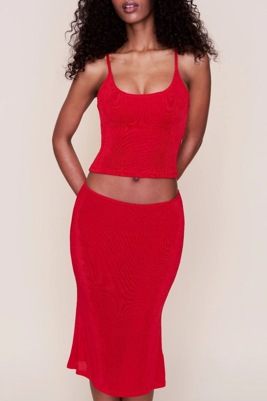 Sienna Ribbed Midi Set Midi Dress