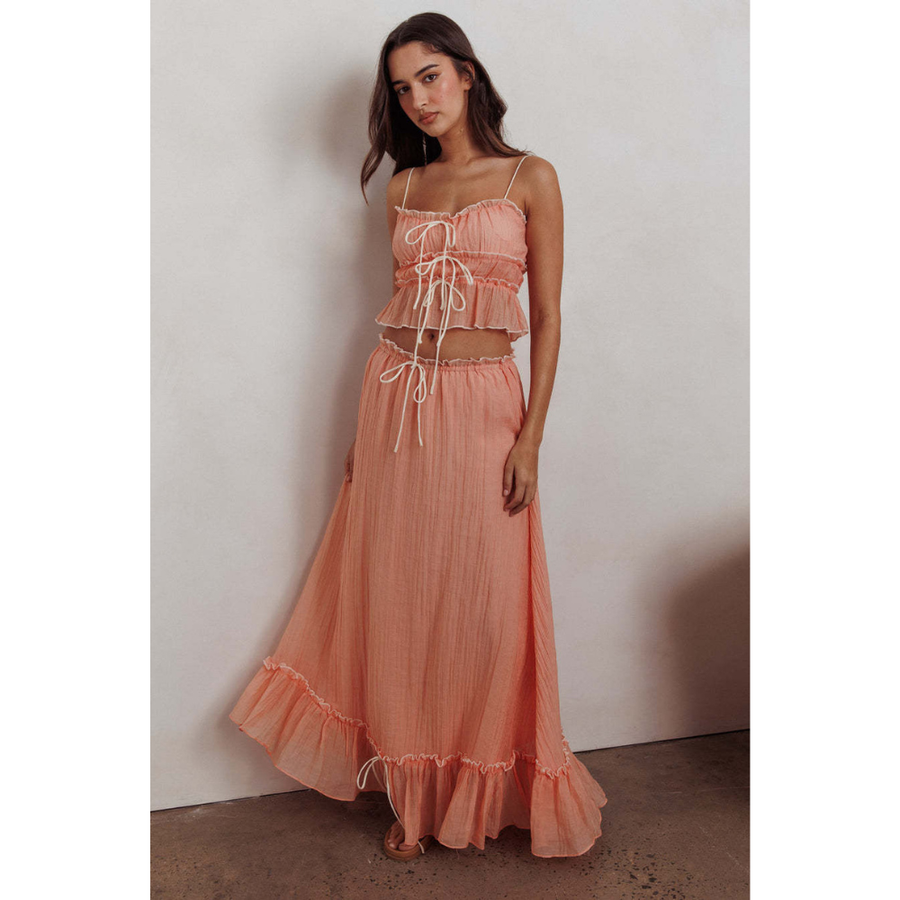 Sienna Ruffle Maxi Set
